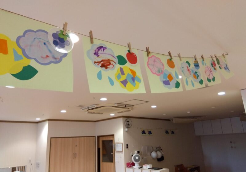 ２歳児の作品です！