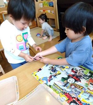 夕方の様子～２歳児～