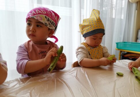 ２歳児　＊食育活動＊