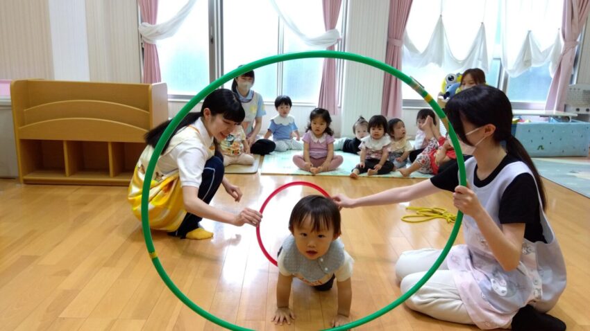 事前に準備を重ねてきた遊びを実際に行っていきました✨
年齢･発達に沿った内容を意識しています💎