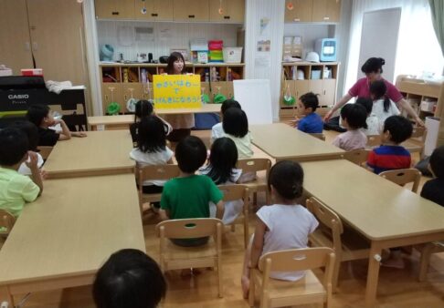 ４歳児･５歳児　歯磨き指導･栄養指導
