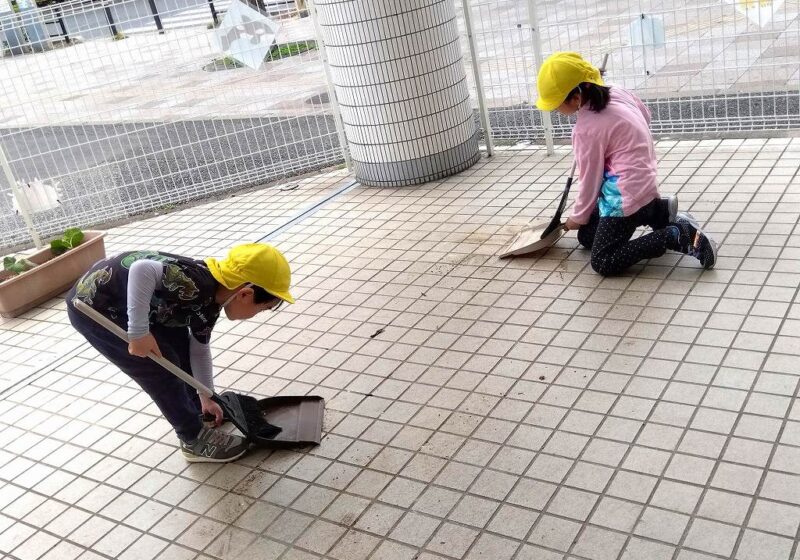 片付けも自分たちで！