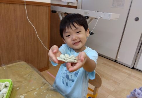 【4歳児】　つき組　7月の様子