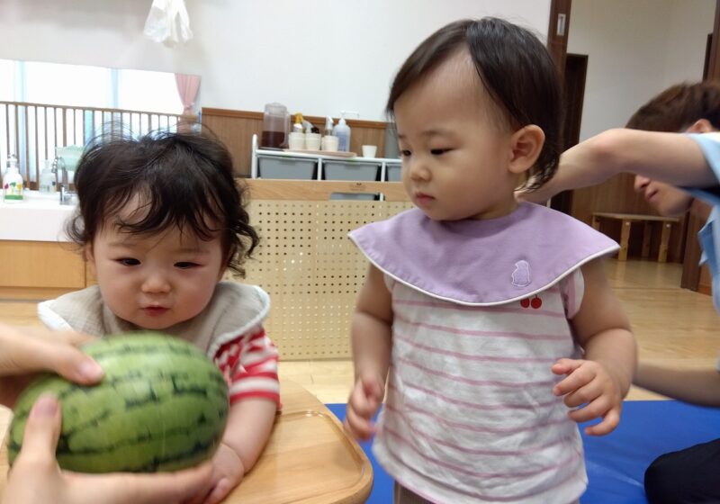 すいか大きいな～