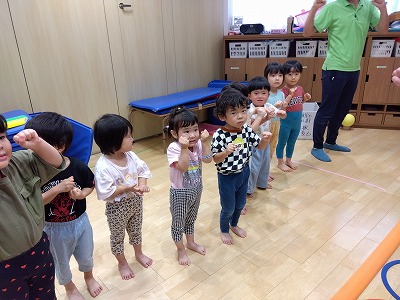 3歳児　体を動かすの大好き！
