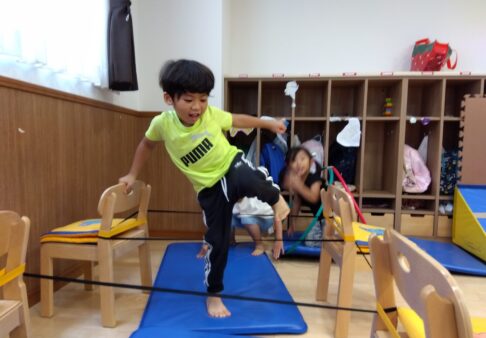 【３歳児】ほし組　7月の様子