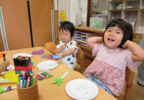【遊び】art～2歳児クラス