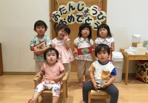 7月　お誕生会♬
