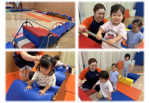 ☆1歳児りす組　8月体操教室☆