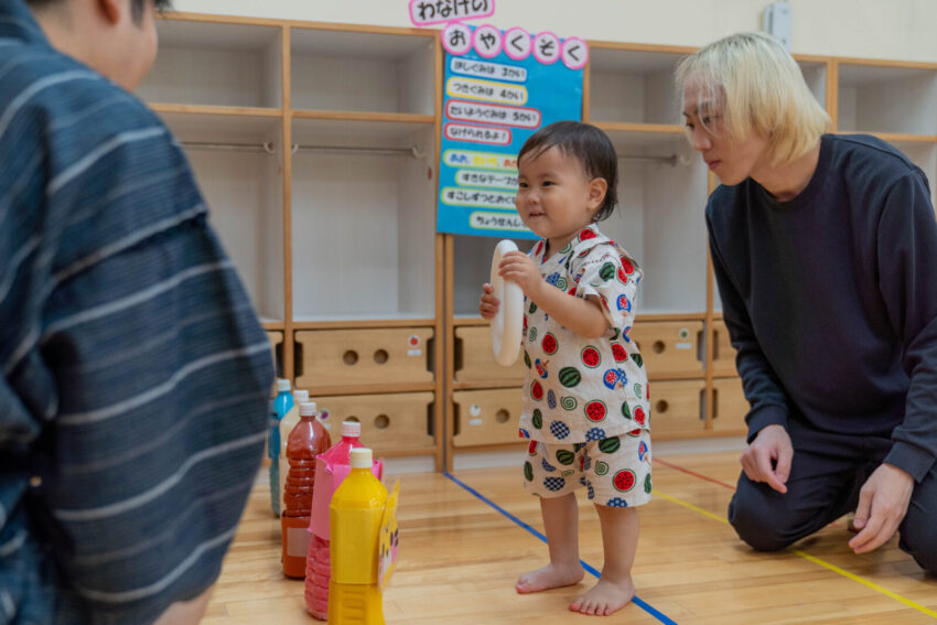 今日は園内で夏祭りをしました👘
子どもたちはとっても可愛い浴衣姿で参加してくれました✨