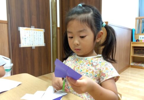 【3歳児】ほし組　８月の様子