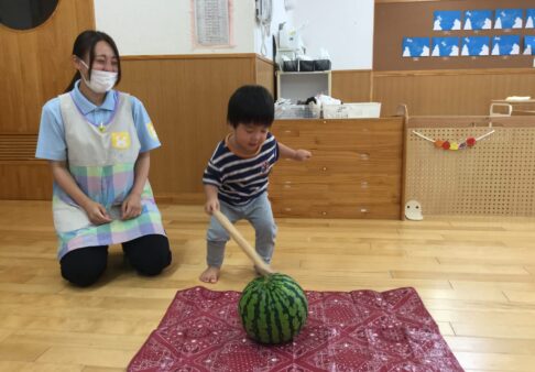 ２歳児クラスの様子