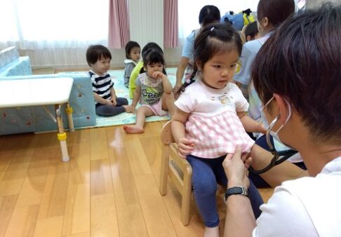 ０歳児～５歳児　健康診断
