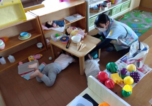 避難訓練を行いました。