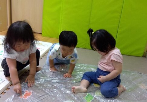 ０歳児　ウォーターマット
