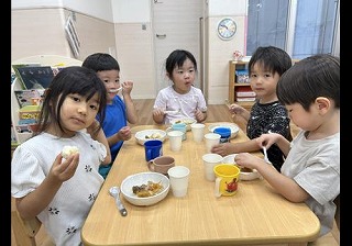 防災の日に非常食を作って食べたよ！