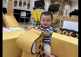 専門学校の保育ルームで遊んだ日