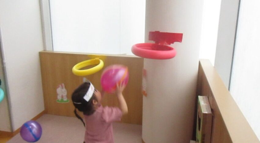 入るかな? ドキドキ!