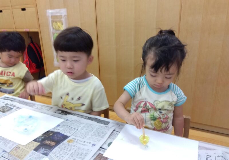 「次は何色にしようかな～」