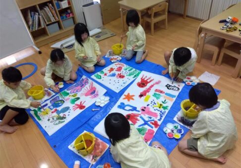 ０歳児～５歳児　運動会に向けて