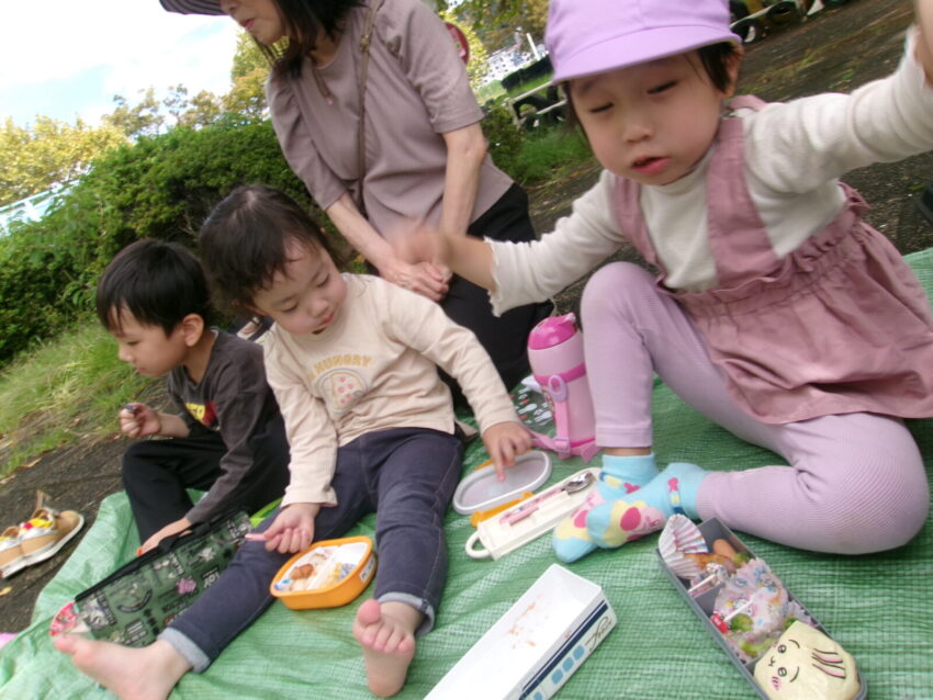 おべんとう、おいしい♪
