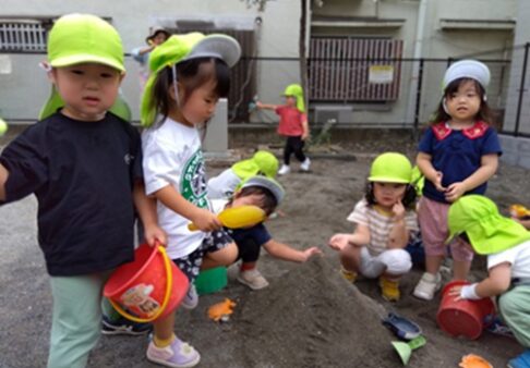 2歳児　ぱんだ組「お散歩再開🌤」
