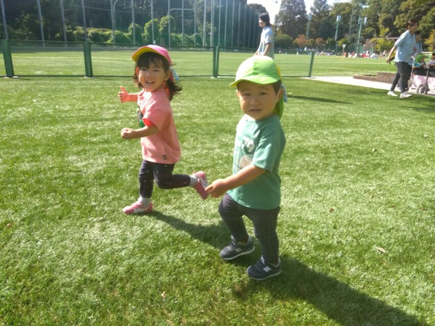 お友達とよーいどん!