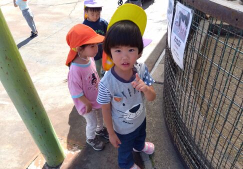2歳児　戸外遊び