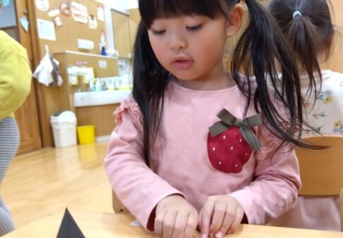 ３歳児★たんぽぽ組