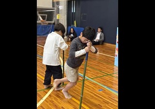 卒園生の競技も！