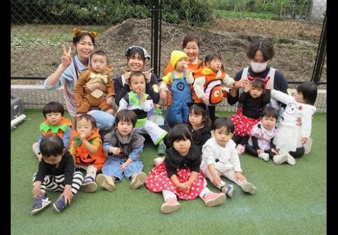 1歳クラス☆ハロウィン☆仮装して深大寺を歩いたよ！