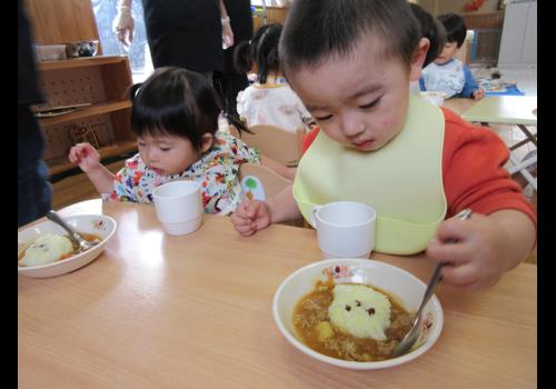 給食もお化けだったよ👻