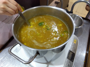 ５歳児　くじら組「リクエストカレー作り🍛」
