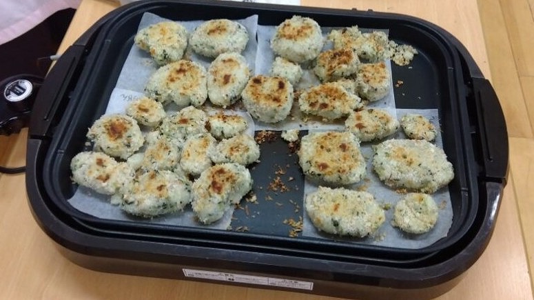 こんがり焼けました！いい匂いです☆