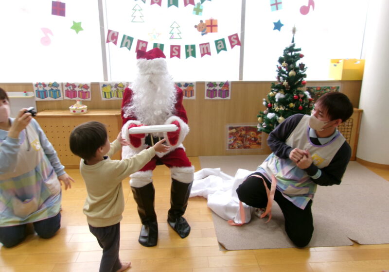 サンタさん、プレゼントありがとう！