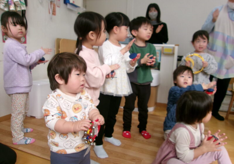 みんなで演奏したよ♪