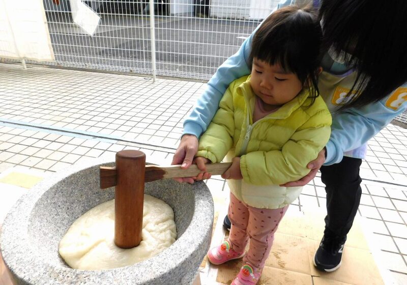 もちつきぺったん♪