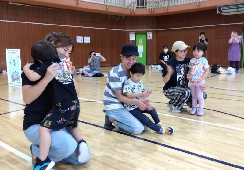 ２歳児さんもかけっこがんばったよ♪