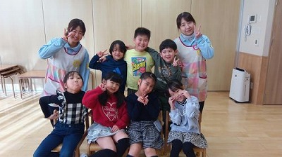卒園児　久しぶりの保育園！！こんなに大きくなりました！！