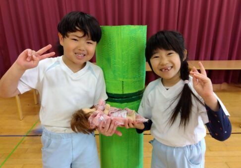 5歳児クラス　「役チェンジでやってみよう♪」