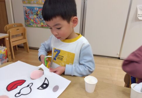 【4歳児】つき組～1月の様子～
