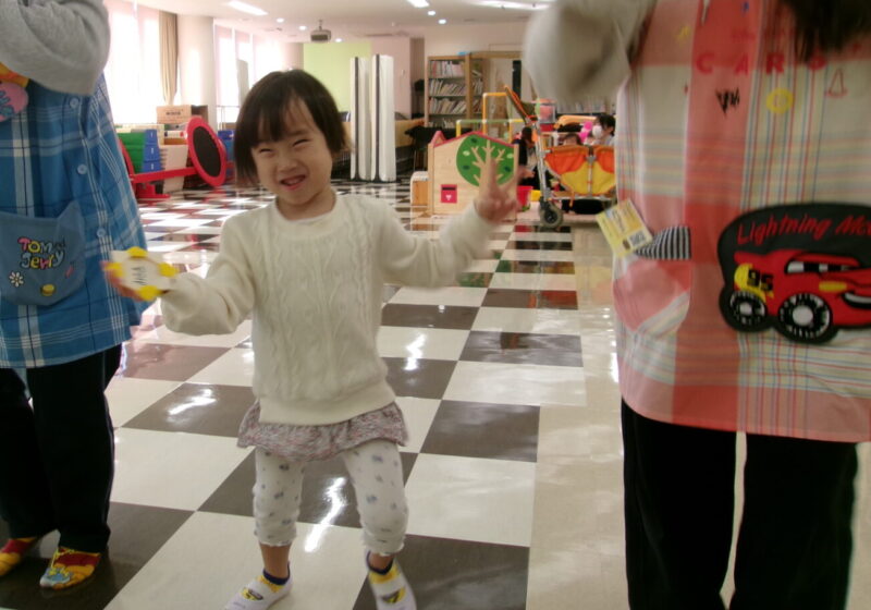 学生さんと練習♪