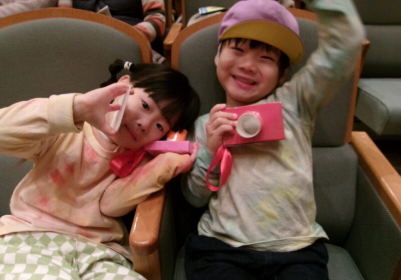 当日、カメラのプレゼントが！