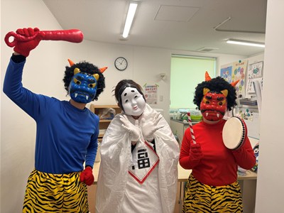 鬼がやってきた！！