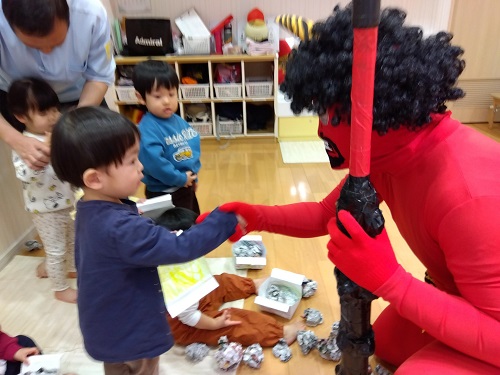 節分行事に参加して、興味を広げることができました🙌