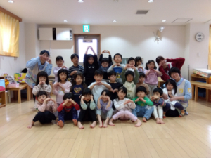 4歳児　きりん組　「たのしかったね、きりん組！」
