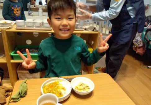 3~5歳児「カレー作り🍛🥄」
