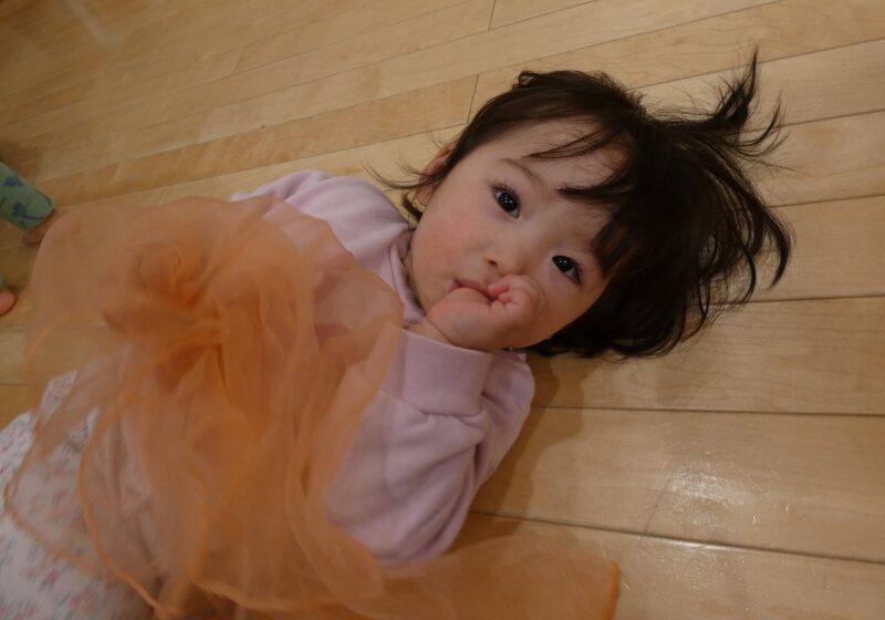 お布団みたいで気持ちいいな～♡