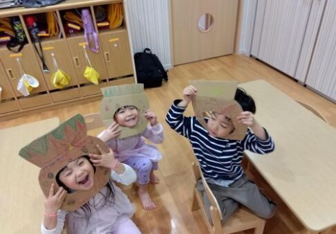 ４歳児　廃材あそび