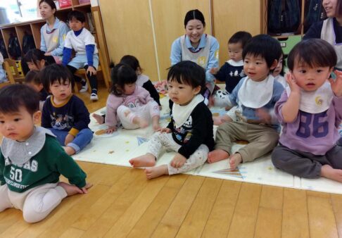 0歳児クラス「お別れ会をしました！」